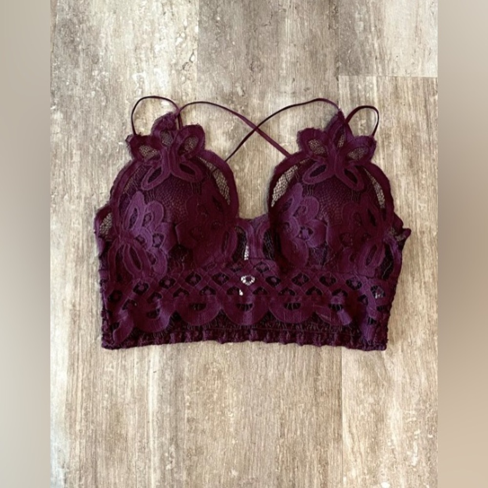 Love me Bralette, Eggplant